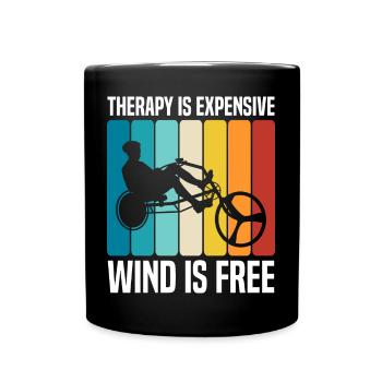 Recumbent Trike - Tasse einfarbig - Schwarz - Vorne