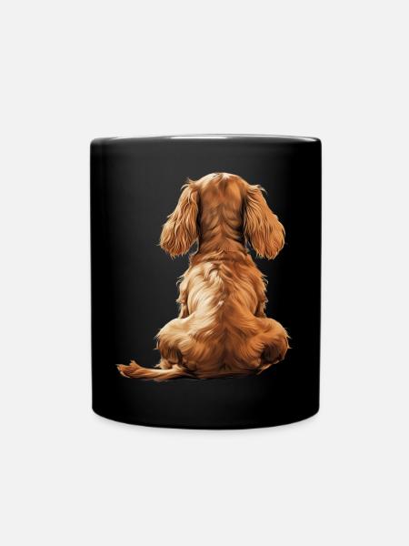 Cocker Spaniel - Full Colour Mug - black