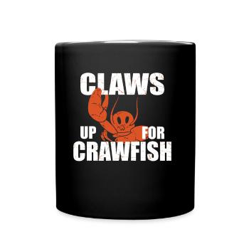 Pinces pour écrevisses pour écrevisses et homard - Mug uni - noir - Devant