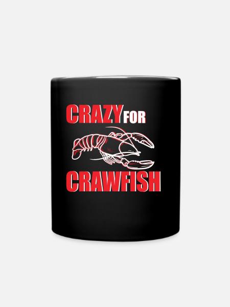 Fou d’écrevisses et amateur de homard pincé - Mug uni - noir