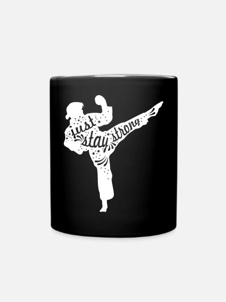 Fille de karaté - Mug uni - noir