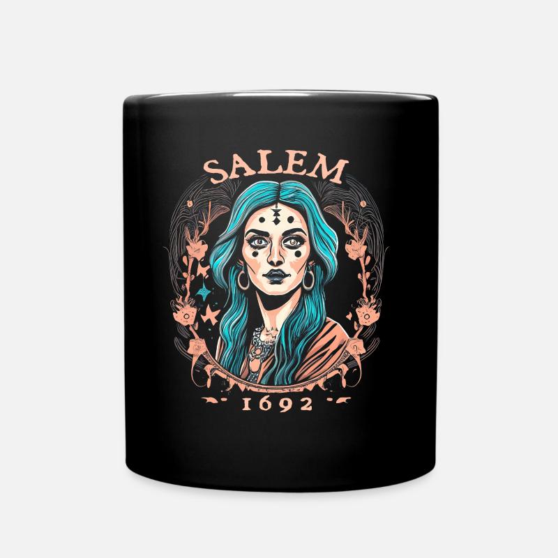 Salem 1692 - Full Colour Mug - black