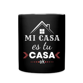 Modern Design for Mother's Day - Full Colour Mug - black - Front