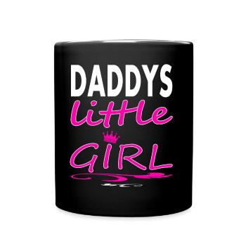 Daddy girl Daddy's Girl Cool Saying Gift - Full Colour Mug - black - Front