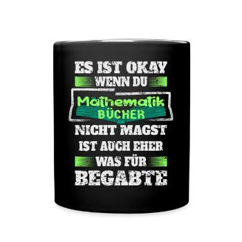 Math Books - Full Colour Mug - black - Front
