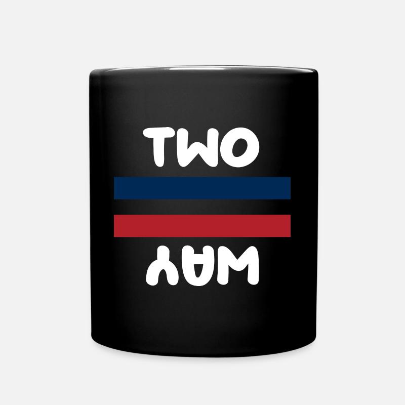 Bidirectionnel - Mug uni - noir