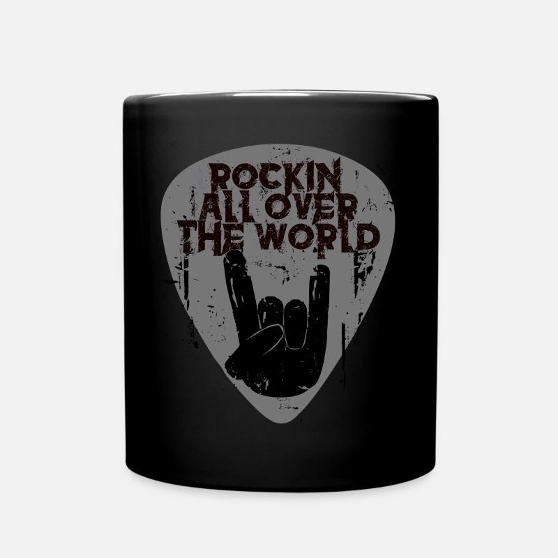 Rock'n'Roll - Tasse einfarbig - Schwarz