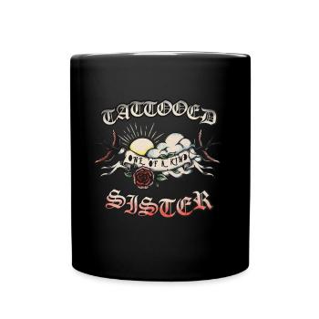 Tatoué Unique Sister Tattoo Women - Mug uni - noir - Devant