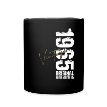 60th Birthday Original Vintage 1965 - Full Colour Mug - black - Front