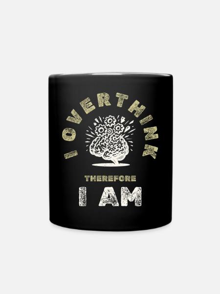 Explosion cérébrale Humour - Mug uni - noir
