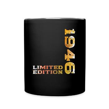 79. Geburtstag Original Jahrgang 1946 - Tasse einfarbig - Schwarz - Vorne
