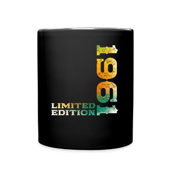 64th Birthday Original Vintage 1961 - Full Colour Mug - black - Front