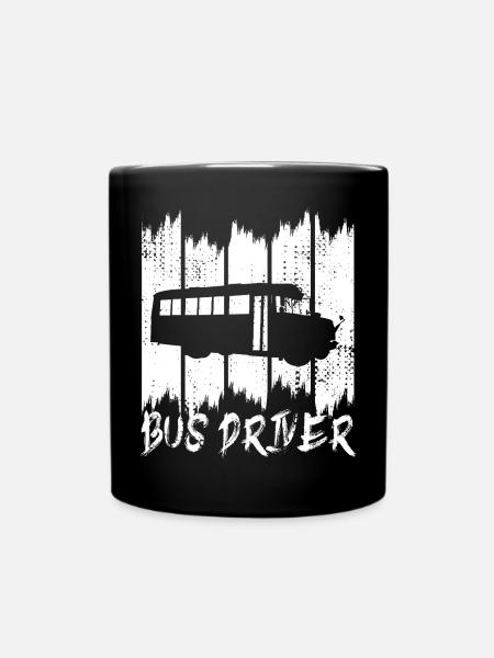 Bus Driver - Tasse einfarbig - Schwarz