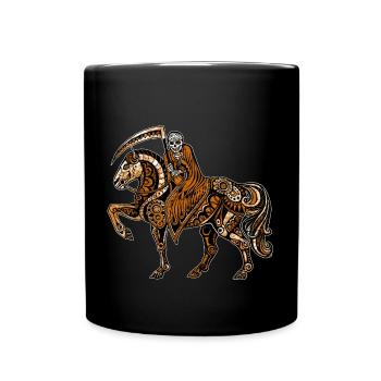 Grim Reaper - Tasse einfarbig - Schwarz - Vorne