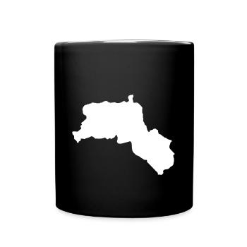 Kurdistan - Tasse einfarbig - Schwarz - Vorne