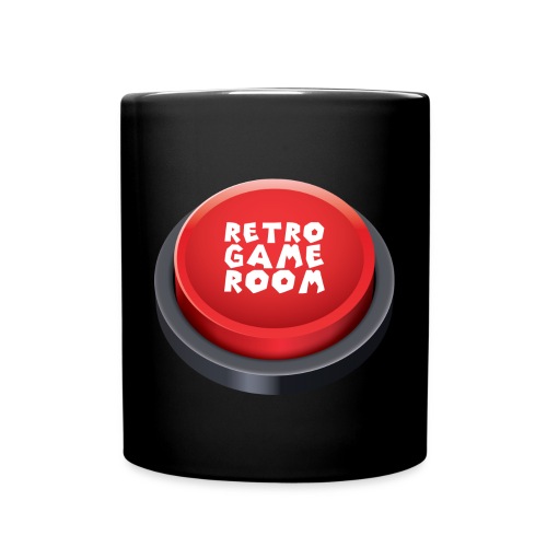 arcade button red png - Full Colour Mug