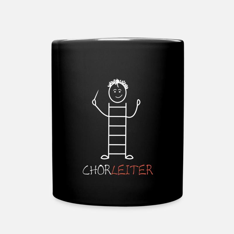 Chorleiter - Tasse einfarbig - Schwarz