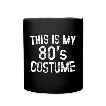 80s retro - Full Colour Mug - black - Front