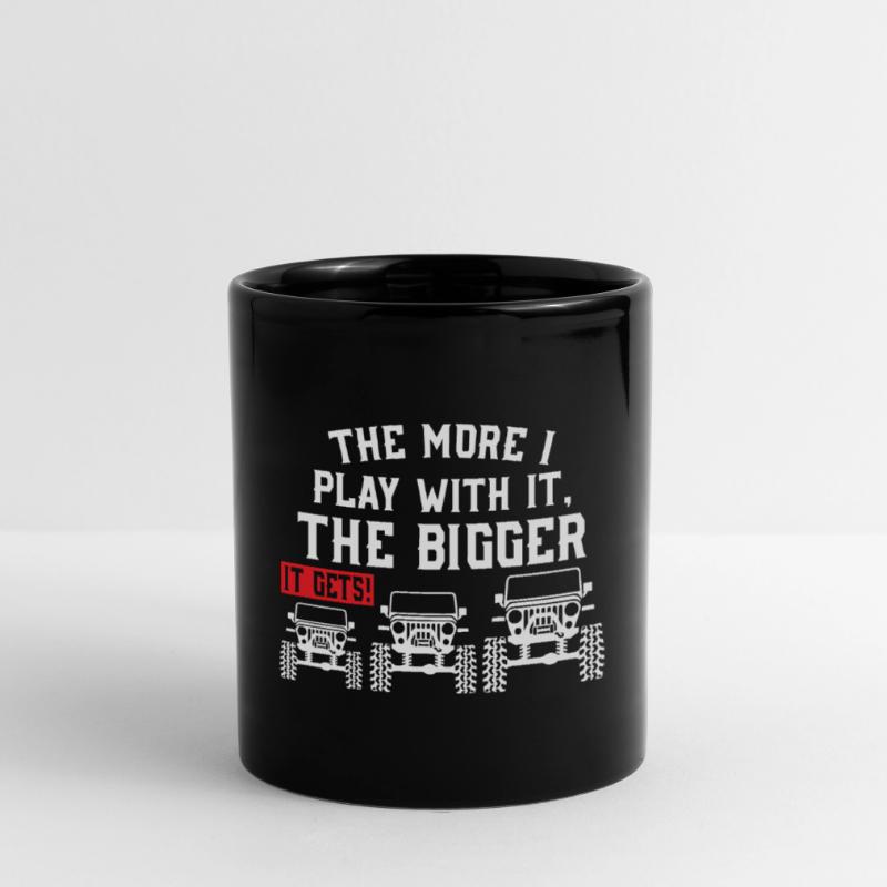 plus je joue avec le plus il devient Mug uni