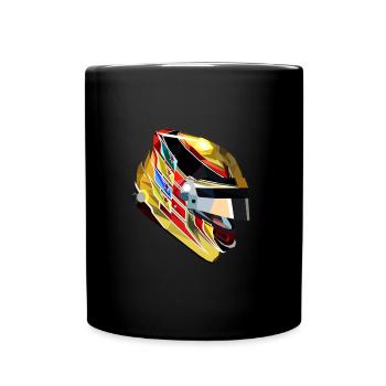 Lewis Hamilton - Mug uni - noir - Devant