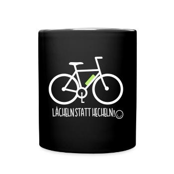 E-Bike Pedelec Funny Gift Bike eMTB Bike - Full Colour Mug - black - Front