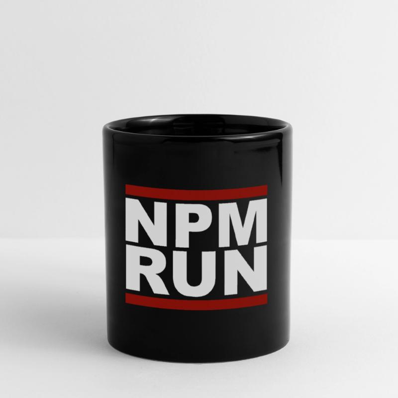 javascript, javascript, npm run Full Colour Mug