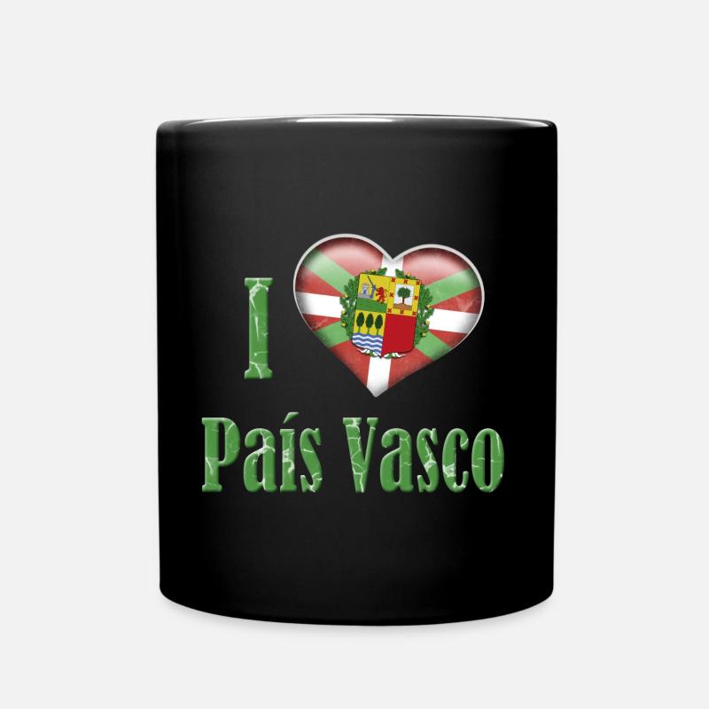 Pays Basque | J'aime País Vasco 2 - Mug uni - noir