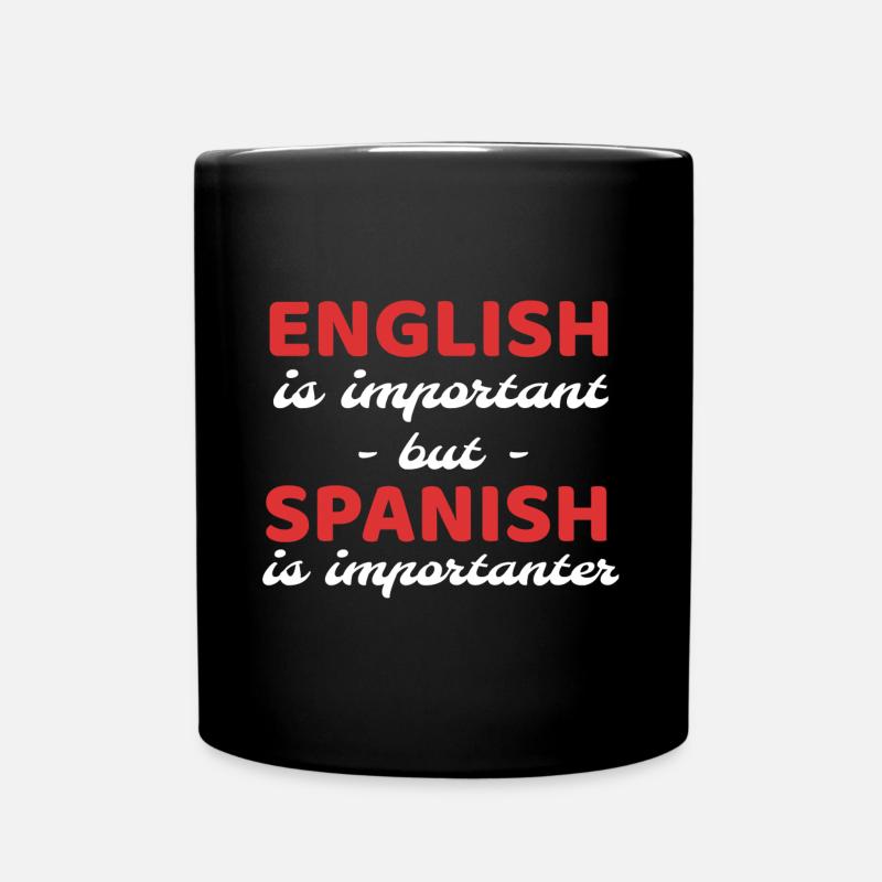 Espagne Espagnol Professeur d’Espagnol Professeur - Mug uni - noir