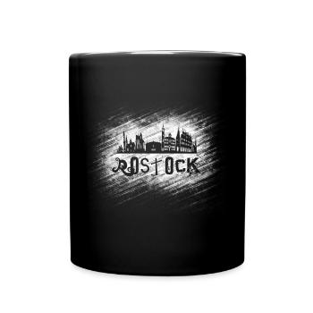 Rostock - Doomsday - Tasse einfarbig - Schwarz - Vorne