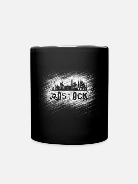 Rostock - Doomsday - Tasse einfarbig - Schwarz