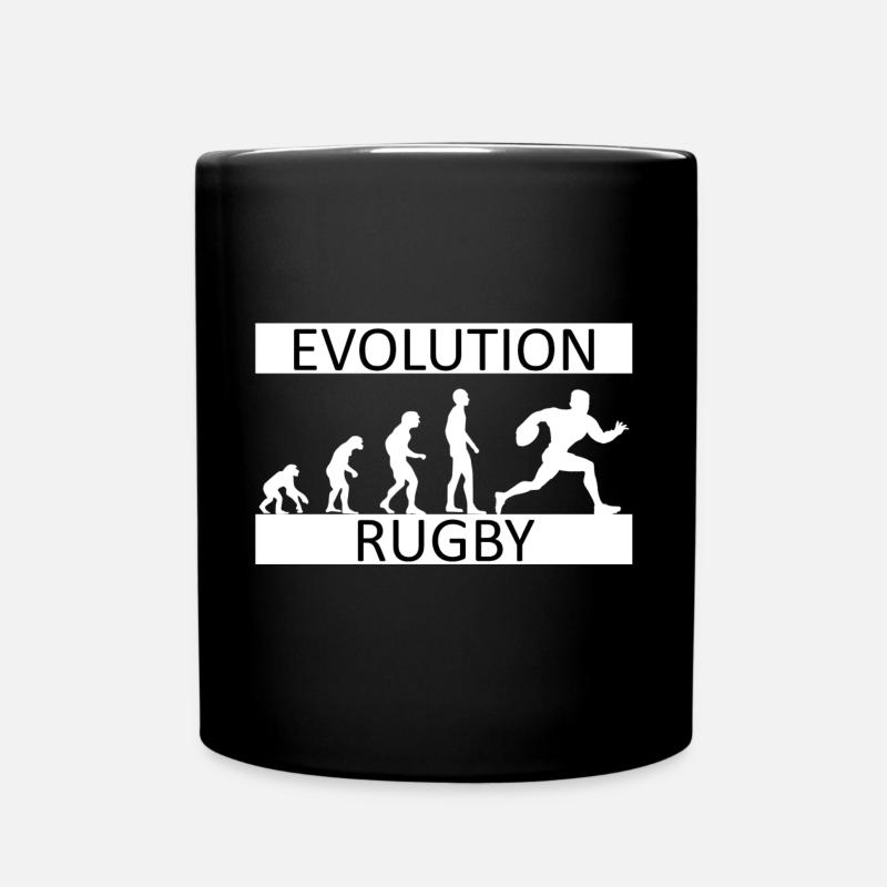 Evolution rugby - Mug uni - noir