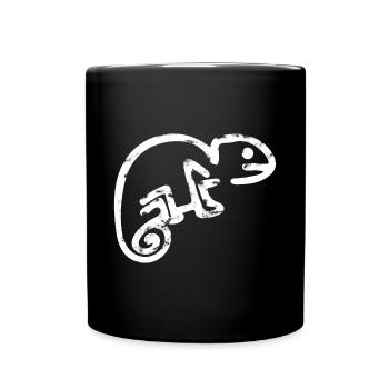 Chameleon Chalk - Full Colour Mug - black - Front
