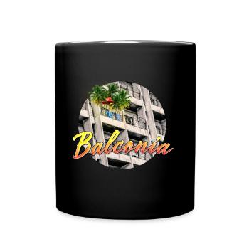 BALCONIA - Tasse einfarbig - Schwarz - Vorne