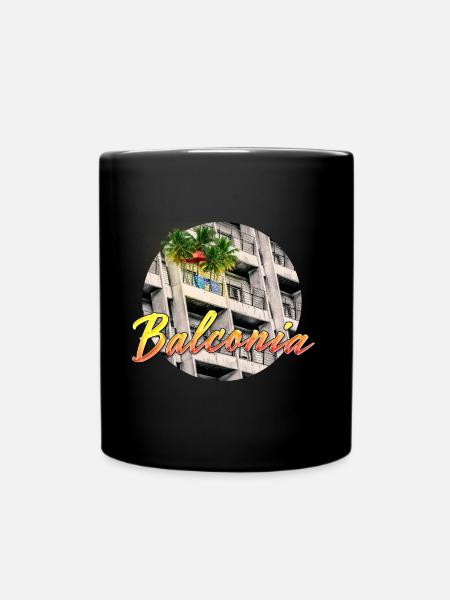 BALCONIA - Tasse einfarbig - Schwarz