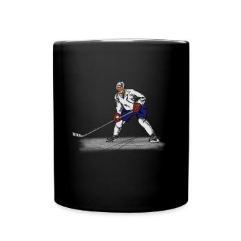 hockey - Full Colour Mug - black - Front
