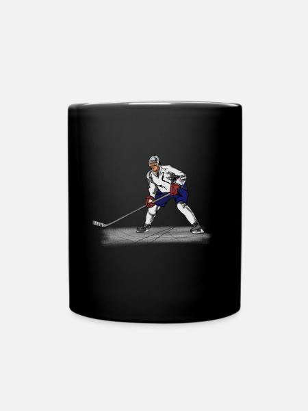Hockey - Tasse einfarbig - Schwarz