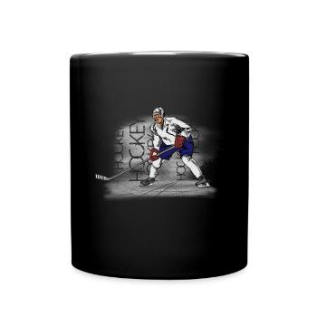 hockey - Full Colour Mug - black - Front