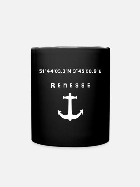 Coordinates Renesse - Full Colour Mug - black