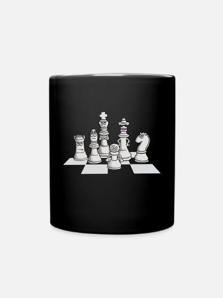 chess_gang - Tasse einfarbig - Schwarz