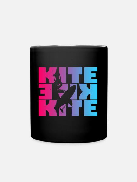 Kite - Mug uni - noir