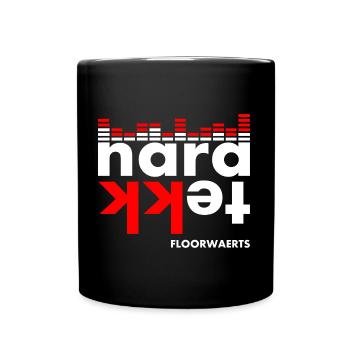 Hardtekk - Tekk - Techno - HARDTEKK FLOORWÄRTS - Full Colour Mug - black - Front
