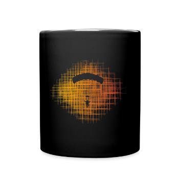 Paraglider - Full Colour Mug - black - Front