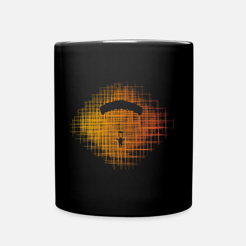 Parapente - Mug uni - noir