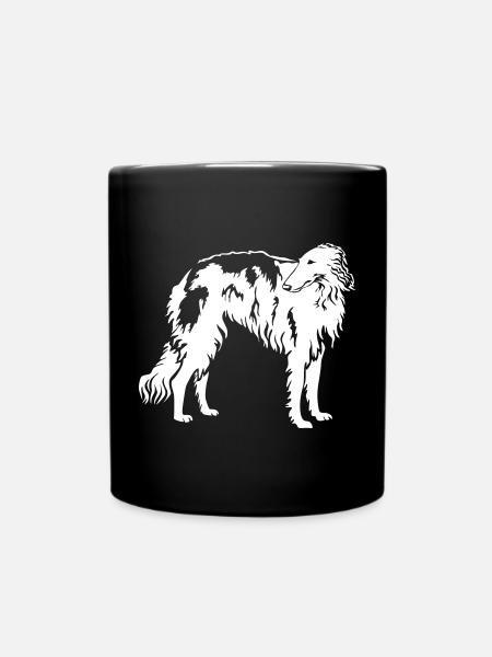 Borzoi "Black Edition" - Mug uni - noir