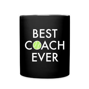 le meilleur entraîneur de tennis de tous les temps - Mug uni - noir - Devant