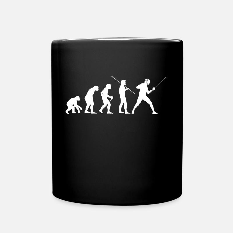 Lutte d’escrime Escrime Evolution Garçons Escrime - Mug uni - noir