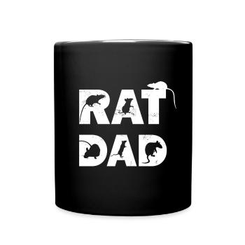 Rat rats - Full Colour Mug - black - Front