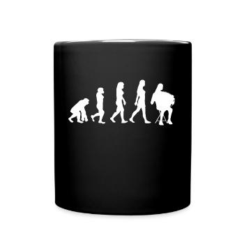 Accordion Woman Accordion Accordion Player - Full Colour Mug - black - Front