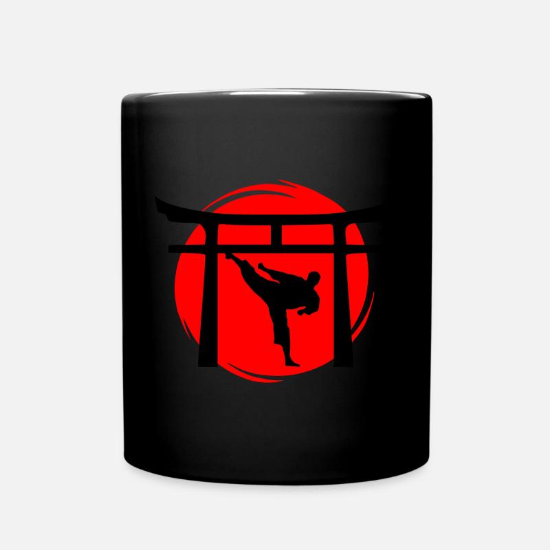 Yokogeri Torii - Full Colour Mug - black