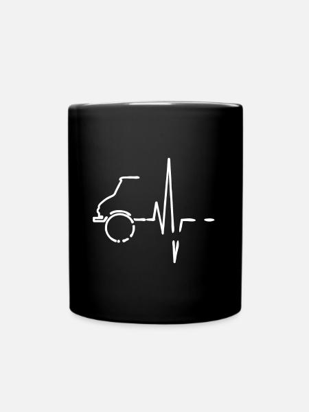 Unimog - Oldtimer - Universal Motorgerät - Mug uni - noir
